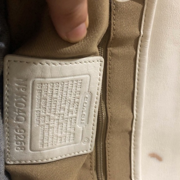 ❌SOLD❌  Coach Hampton Satchel Leather Bag. - Picture 13 of 16